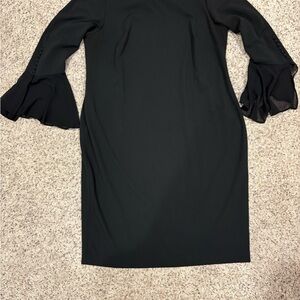 Calvin Klein Black Long Sleeve Dress